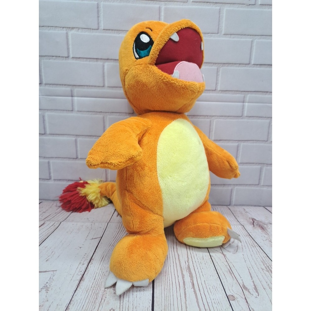 Build A Bear Plush Stuffed Animal 14" Orange Pokemon Charmander BAB